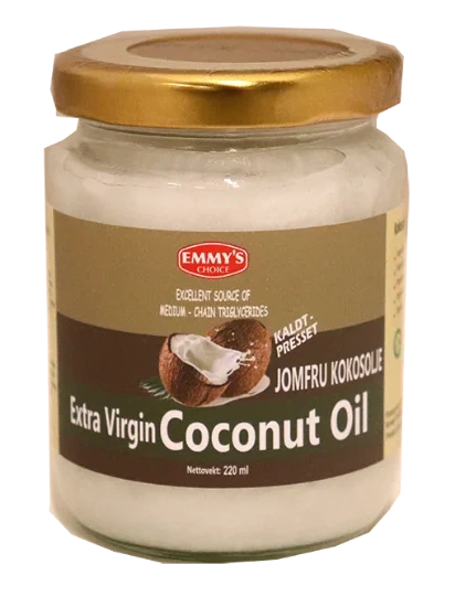 Emmy's Extra Virgin Kokosolje 220ml