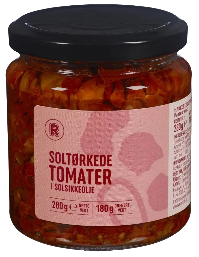 Soltørkede tomater