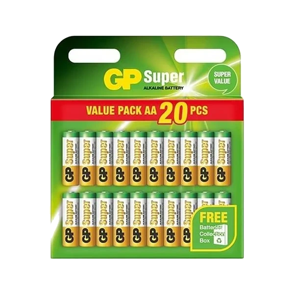 Value Pack - Batterier 20 x AA