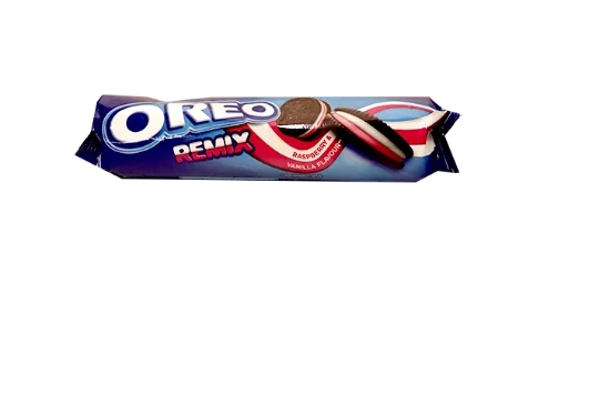 Oreo Bringebær & Vanilje 157g