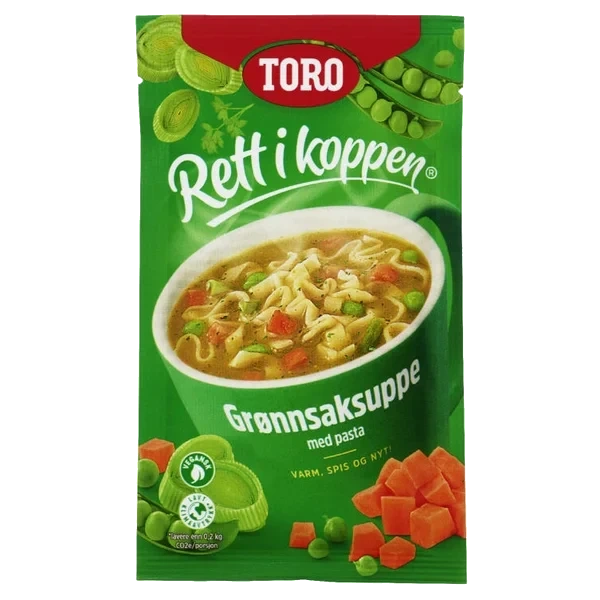 Toro Rik Grønnsak&Pastasuppe 20g
