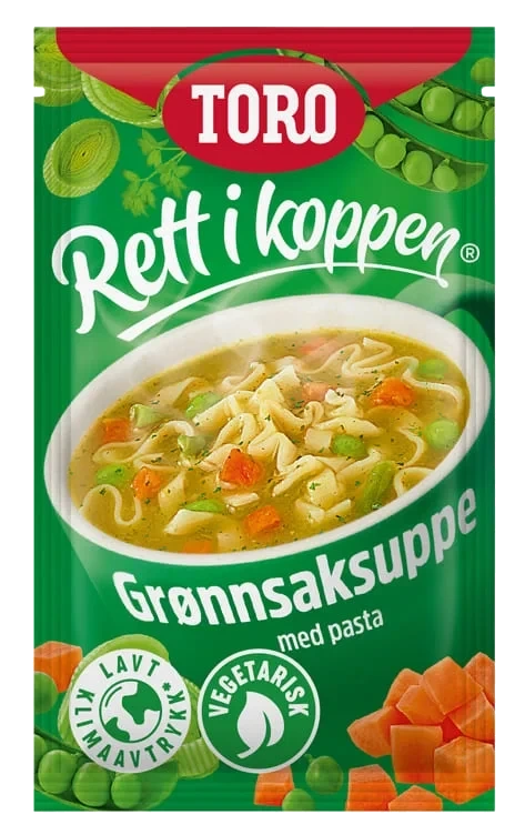 Toro Rik Grønnsak&Pastasuppe 20g