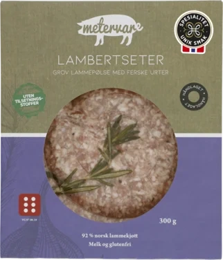 Lambertseter - Rå Lammepølse