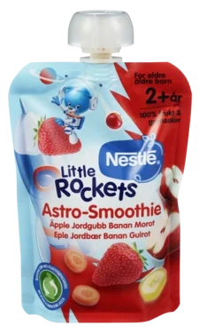 Little Rockets Smoothie Jordbær 2år 150g
