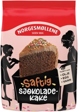 Sjokoladekake Saftig, 500g