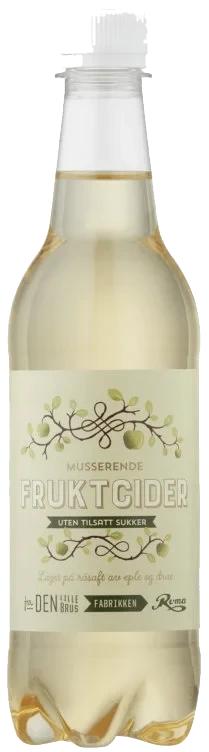 Fruktcider uten Tilsatt Sukker 0.5l Roma