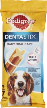 Pedigree® Dentastix™ Daily Oral Care Medium Tyggestenger X7