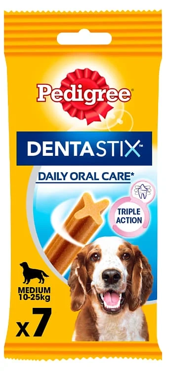 Pedigree® Dentastix™ Daily Oral Care Medium Tyggestenger X7