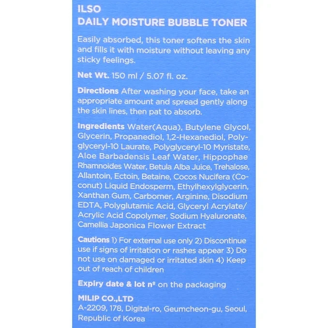 Daily Moisture Bubble Toner