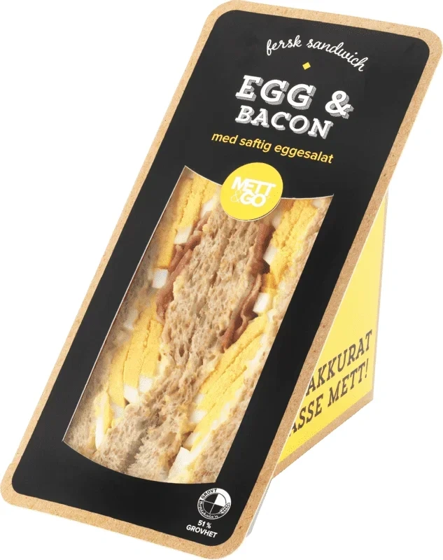 Bama Sandwich Egg og Bacon