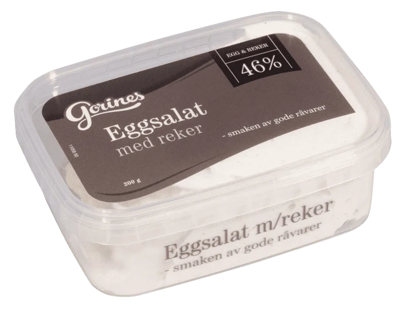 Eggsalat med Reker 200g Gorines