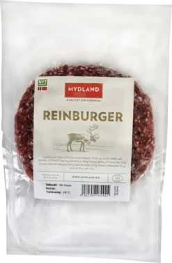 Reinsdyrburger 165g Frys Mydland