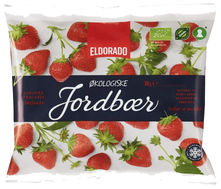 Jordbær Økologisk 300g Eldorado