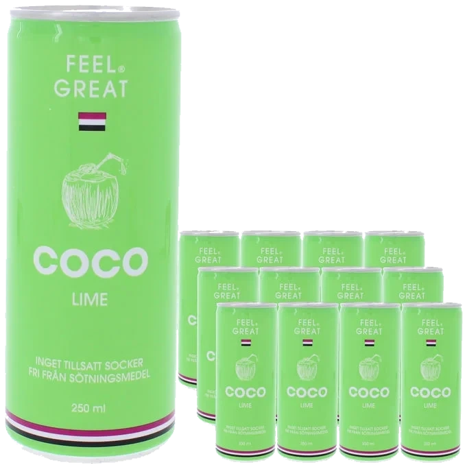 Kokosdryck Coco Lime 12-pack