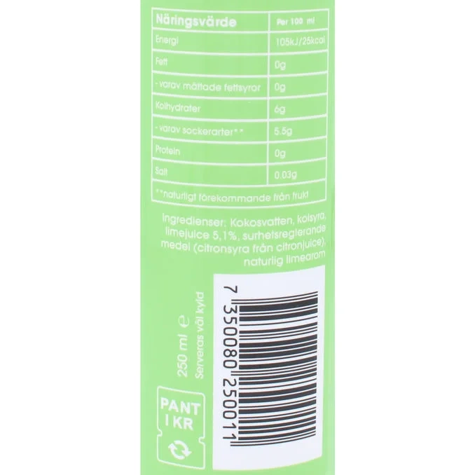 Kokosdryck Coco Lime 12-pack