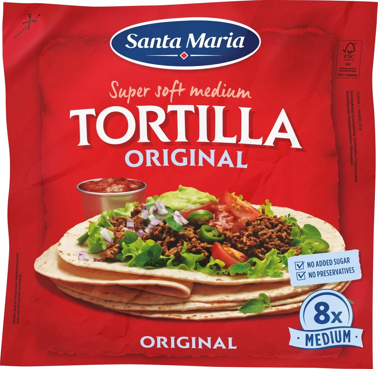 Tortilla Original Medium