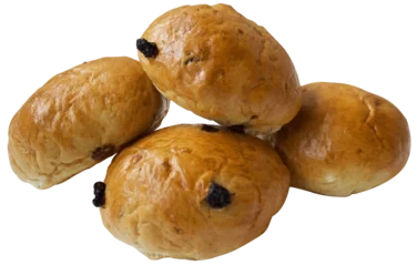 Den Gode Baker Speltboller m/Rosiner Lettstekt Øko 4-pk