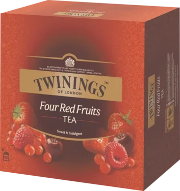 Twinings Fire røde frukter 4x100bg