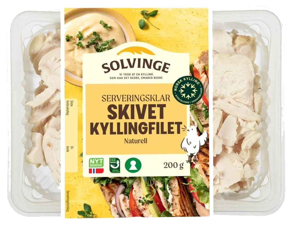Skivet kyllingfilet