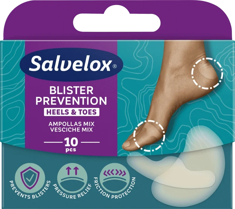 Salvequick Foot Care Mix Plaster 10stk