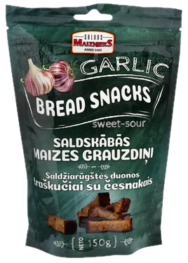 Sursøt Brød m Hvitløk 150g 10stk