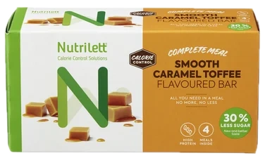 Nutrilett Bar 4pk 57g Smooth Caramel