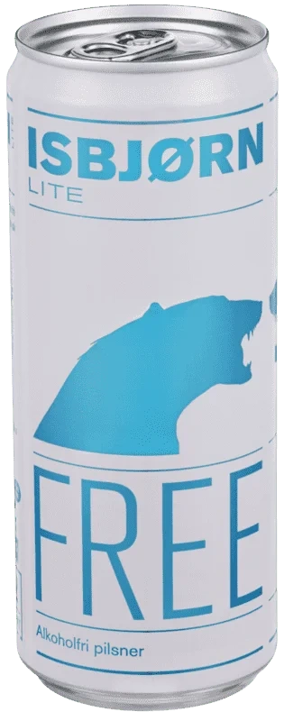 Mack Isbjørn Lite Free 0,33l boks