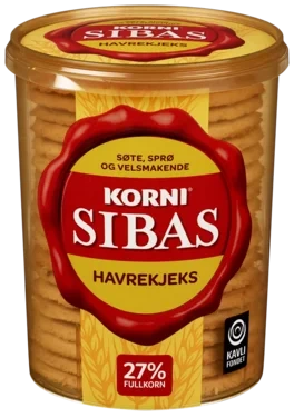 Sibas Havrekjeks 290g Kavli