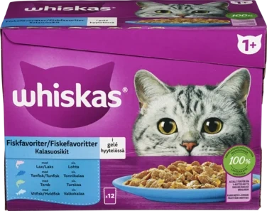 Whiskas Core 1+ Fish Selection In Jelly