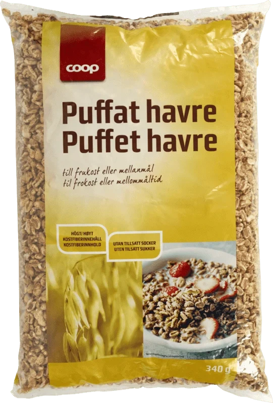 Coop Puffet Havre 340g