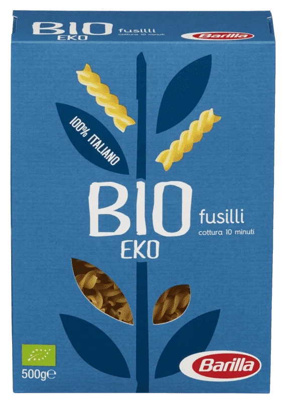 Barilla Fusilli Økologisk 500g
