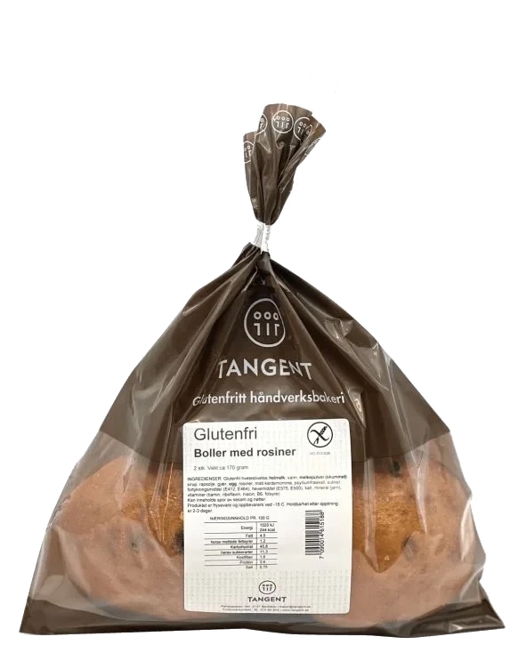 Boller med Rosiner Glutenfri Tangent