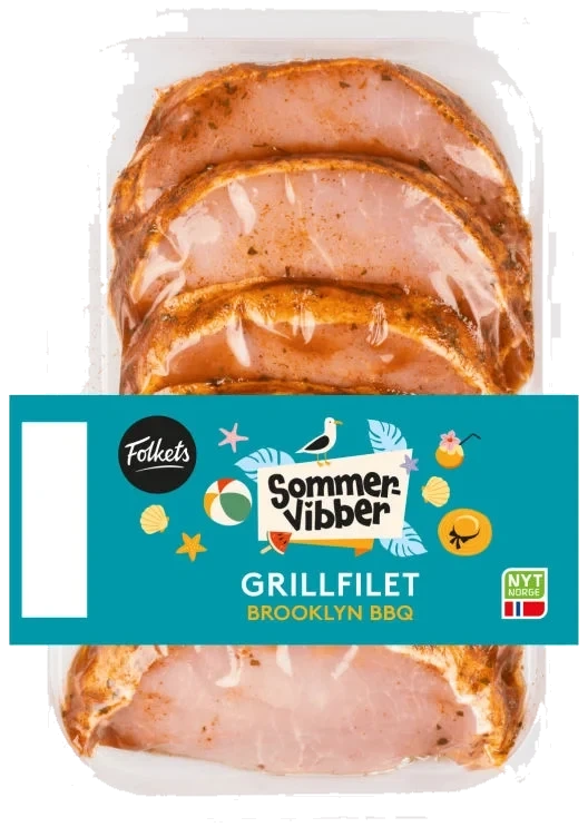 Svin Grillfilet Krydret Ca600g Sommervibber