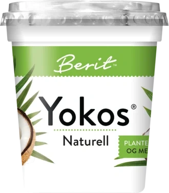 Berit™ Yokos Melkefri Yoghurt Naturell 6 X 350g