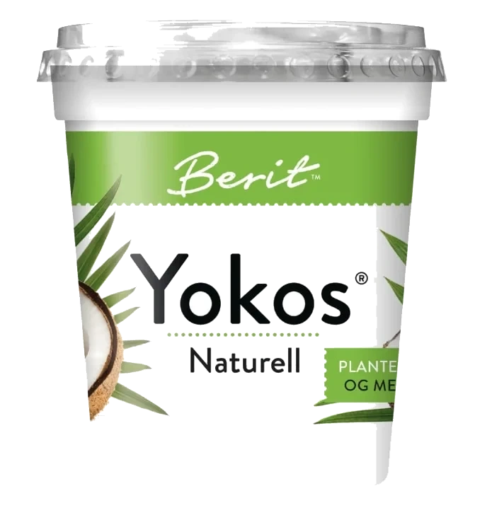 Berit™ Yokos Melkefri Yoghurt Naturell 6 X 350g