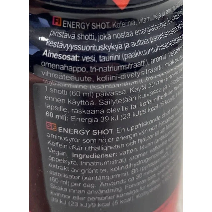 Energy Shot Tropical 12-pack