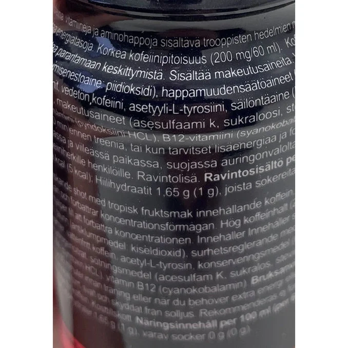 Energy Shot Tropical 12-pack