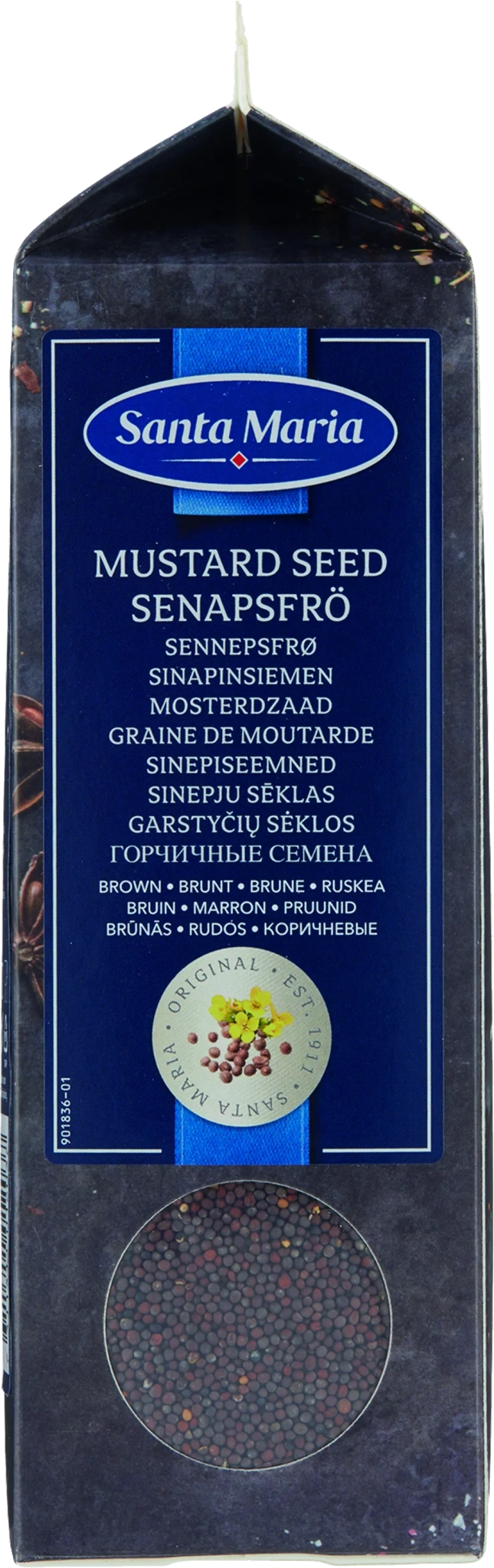 Senapsfrö Brunt