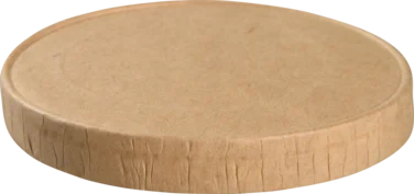 Lokk til Dressingbeger Ø6,15cm Brun Papp/pe