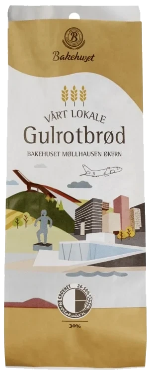 Gulrotbrød 750g Bakehuset