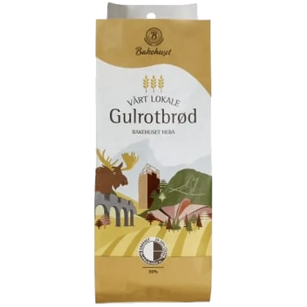 Gulrotbrød 750g Bakehuset