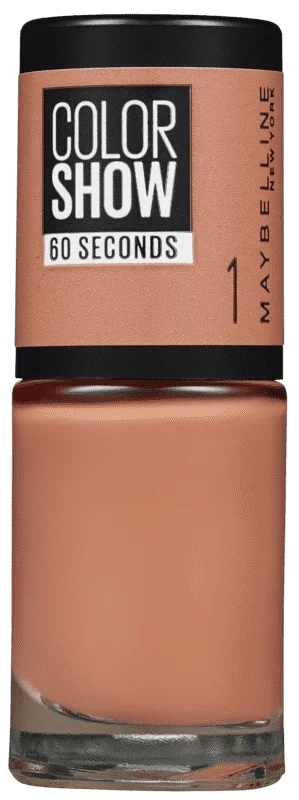 Maybelline Neglelakk Colorshow Go Bare 1