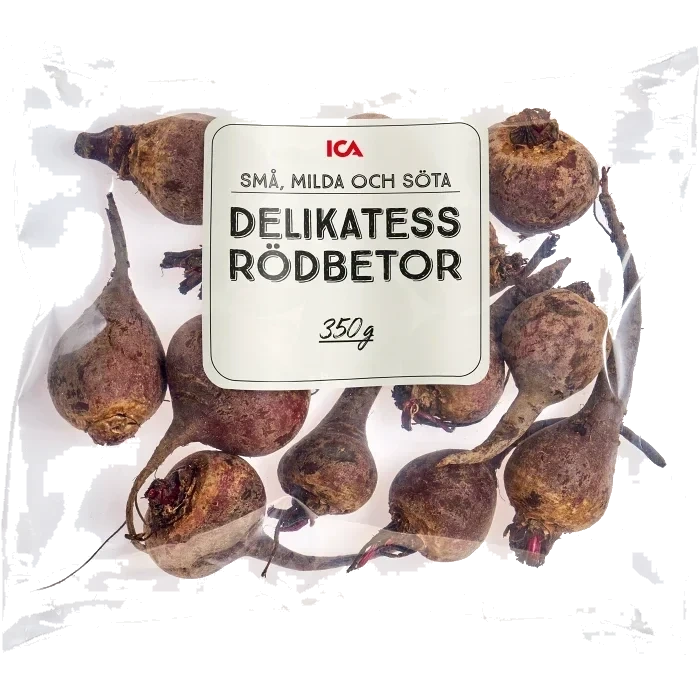 Delikatessrödbetor 350g Klass 1 ICA