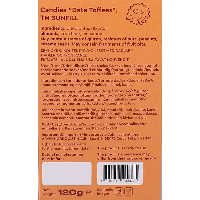Dadlar Toffee