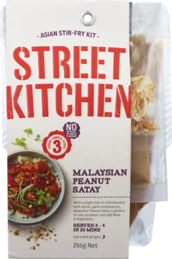 Malaysian Peanut Satay Kit 255g Street Kitchen