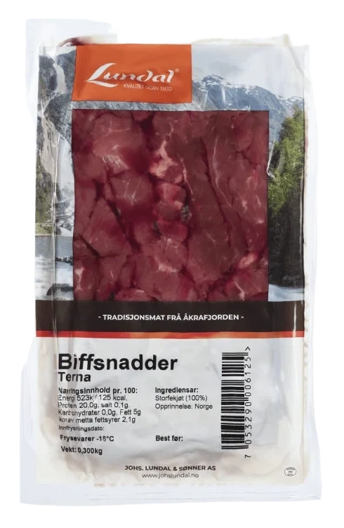 Biffsnadder 300g Lundal