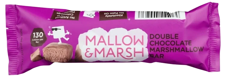 Marshmallows Sjokolade 35g Mallow & Marsh