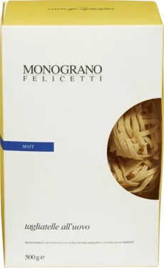 Tagliatelle med Egg Økologisk Monograno Felicetti 500g