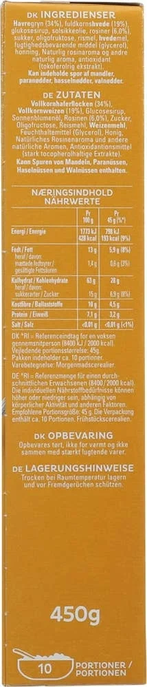 Cruesli Solfrokost