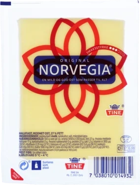 Norvegia Kuvert 100x2x15g Tine